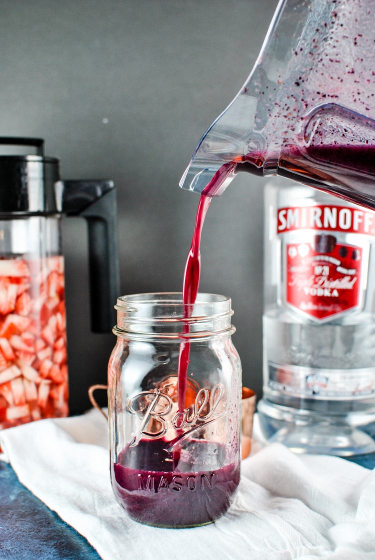 SO. double berry vodka spritzers! you in? i thought so. these are SO delicious and worth the "extra" work (aka you have to infuseeeee some vodka with fruit) to make them. sweet and tart... with a lovely "are you sure theres really vodka in there" vibe. | thepikeplacekitchen.com